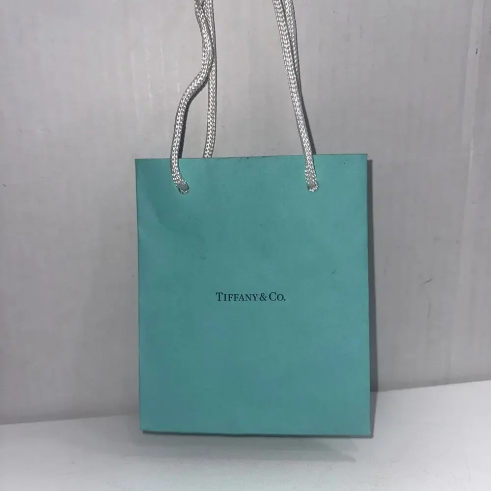 Tiffany & Co. Small Blue‎ Paper Shopping Gift Bag